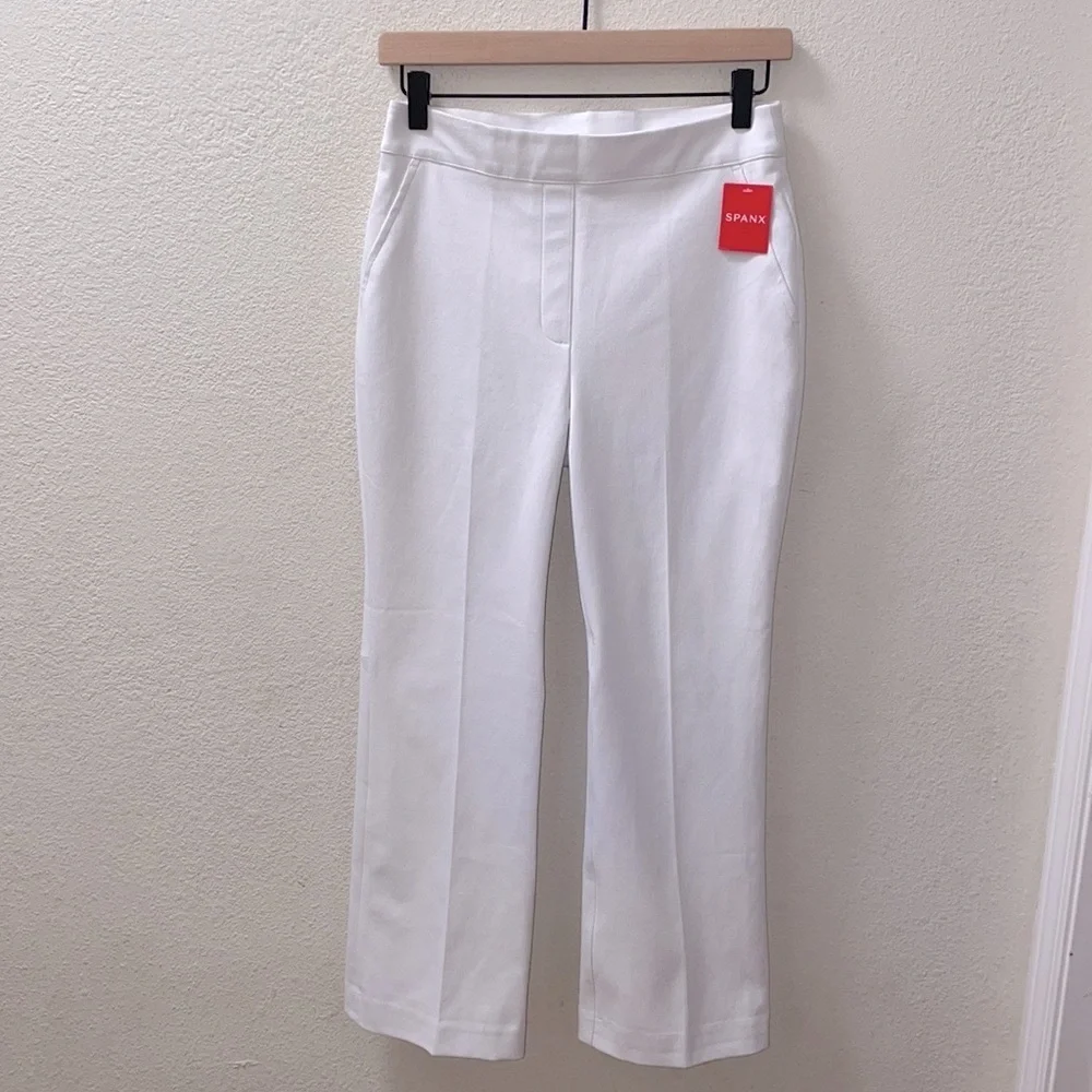 NWT SPANX On-the-Go Kick Flare Pant with Silver Lining Technology - Picture 4 of 10